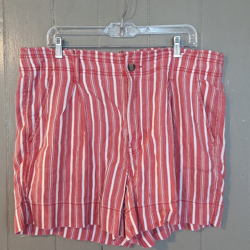 American Eagle striped shorts